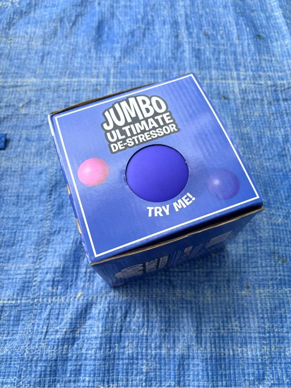 Crazy Fun RMS Jumbo Ultimate De-Stressor Squishy Ball NIP – 5.5”